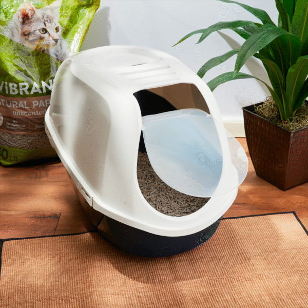 Vibrant Life Mega Smart Cat Cove Covered Litterbox