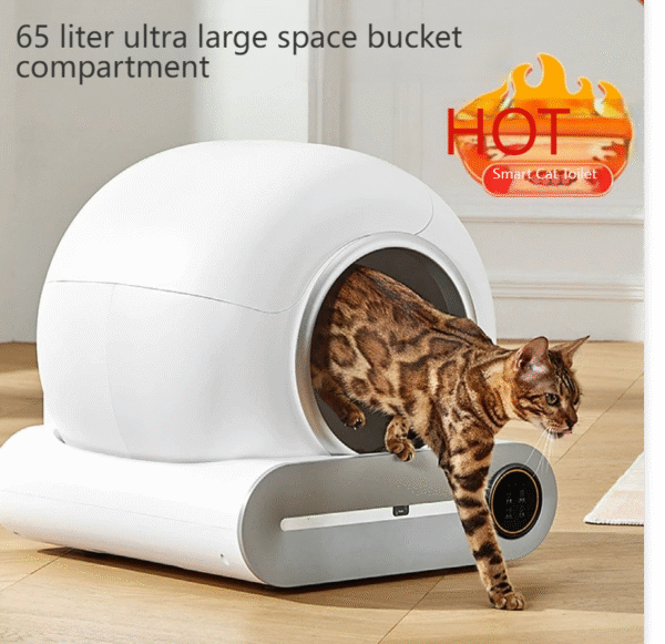 O1CN01Mk6tZj1wzAwVnpCNX_!!2215640906378-0-cib.jpg_ LitterMaster Pro Smart Cat Litter Box | Fully Automatic Deodorizing Electric Cat Toilet | Silent and Splash-proof Design