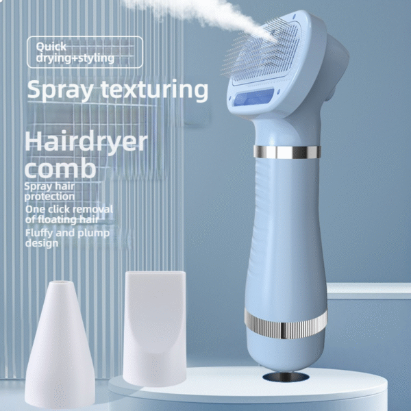 O1CN01bpEf8V2H0orTyDpSa_!!2219000879089-0-cib Professional 3-in-1 Electric Dog Grooming Brush | Deshedding Tool with Cooling Mist & Adjustable Airflow for Hassle-Free Coat Care & Detangling