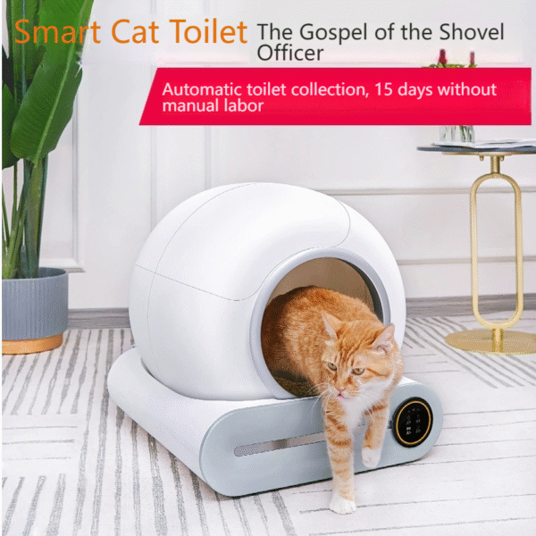 O1CN01m4sm7s1wzAwUNQH4z_!!2215640906378-0-cib.jpg_ LitterMaster Pro Smart Cat Litter Box | Fully Automatic Deodorizing Electric Cat Toilet | Silent and Splash-proof Design