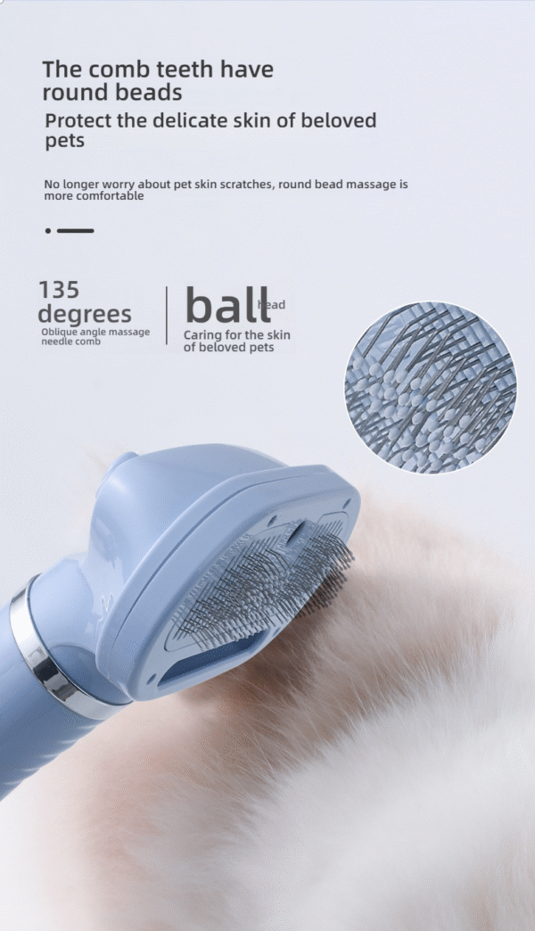 O1CN01xBN7rz2H0orSWaZ9g_!!2219000879089-0-cib Professional 3-in-1 Electric Dog Grooming Brush | Deshedding Tool with Cooling Mist & Adjustable Airflow for Hassle-Free Coat Care & Detangling