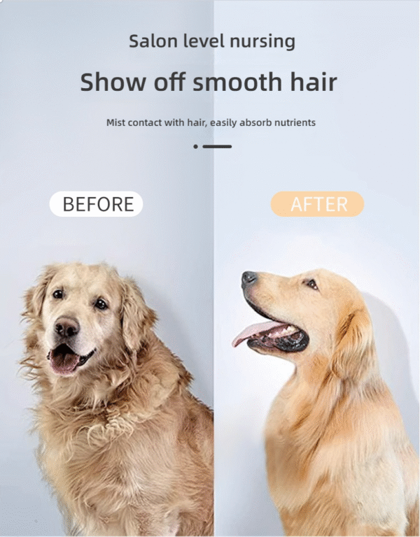 O1CN01zMBbDV2H0orSigvpl_!!2219000879089-0-cib Professional 3-in-1 Electric Dog Grooming Brush | Deshedding Tool with Cooling Mist & Adjustable Airflow for Hassle-Free Coat Care & Detangling
