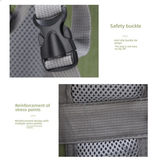 Portable Breathable Pet Cabin Double Shoulder Cat Backpack