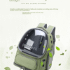 Portable Breathable Pet Cabin Double Shoulder Cat Backpack