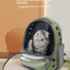 Portable Breathable Pet Cabin Double Shoulder Cat Backpack