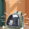 Portable Breathable Pet Cabin Double Shoulder Cat Backpack
